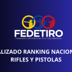 Actualizado ranking nacional de rifles y pistolas, diciembre de 2024